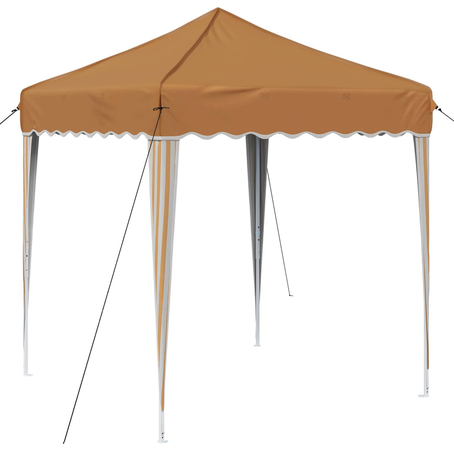 Pop-up Feesttent Beige 195 x 195 x 245 cm Oxford Stof
