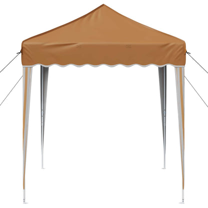 Pop-up Feesttent Beige 195 x 195 x 245 cm Oxford Stof