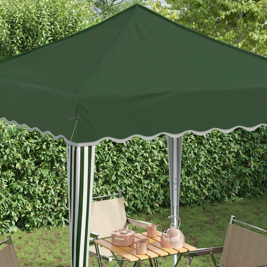 Pop-up Feesttent Groen 195 x 195 x 245 cm