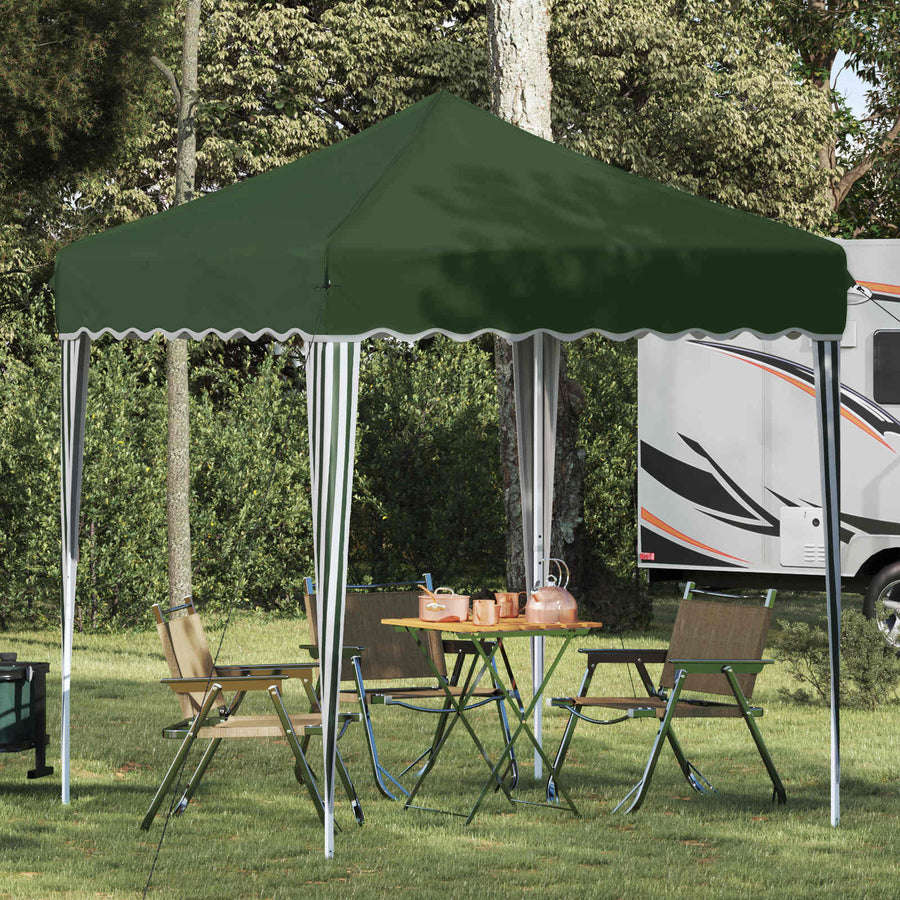 Pop-up Feesttent Groen 195 x 195 x 245 cm