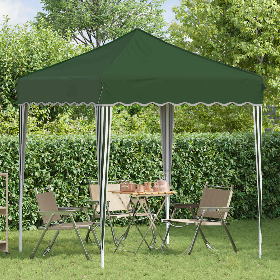 Pop-up Feesttent Groen 195 x 195 x 245 cm