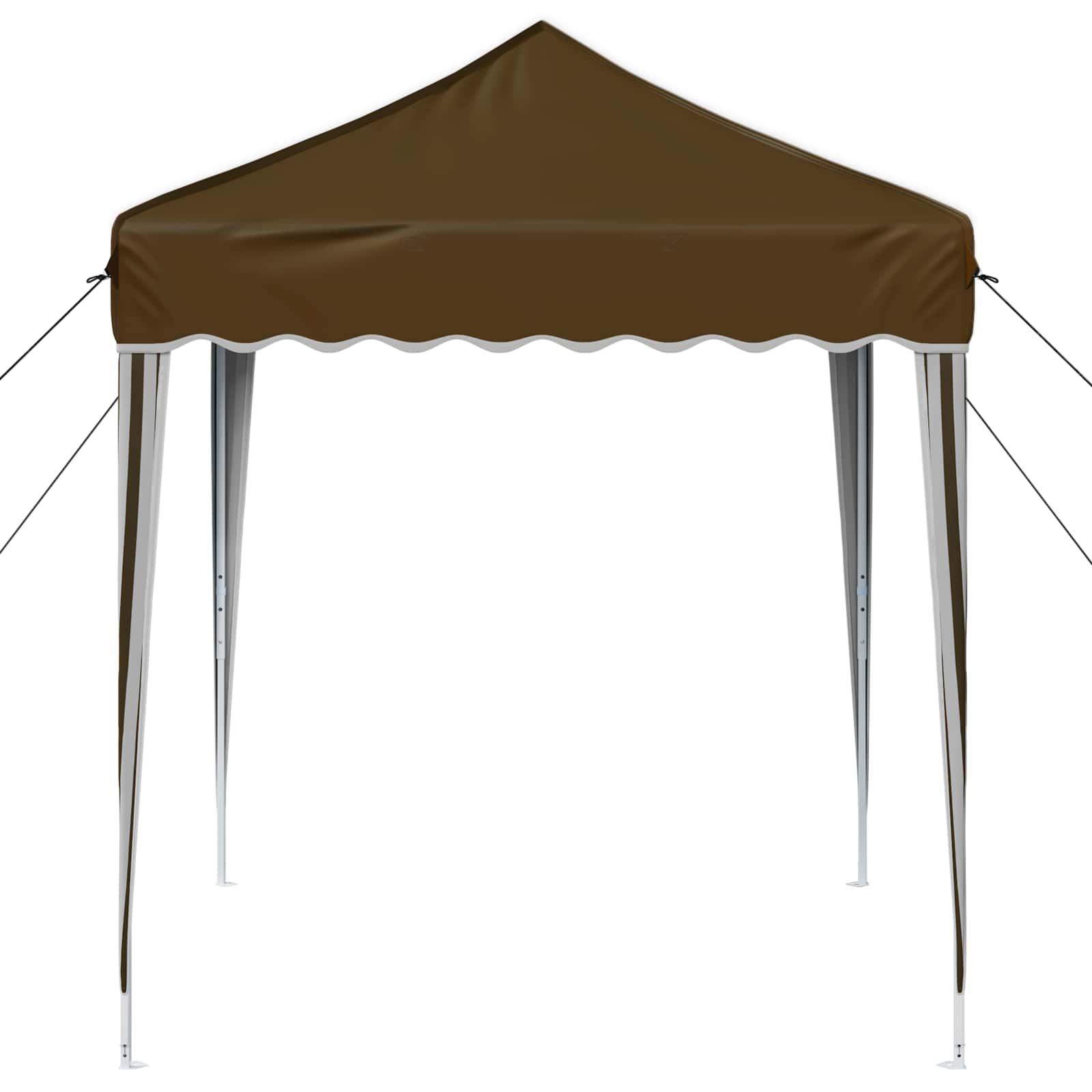 Pop-up Feesttent Taupe 195 x 195 x 245 cm Oxford Stof