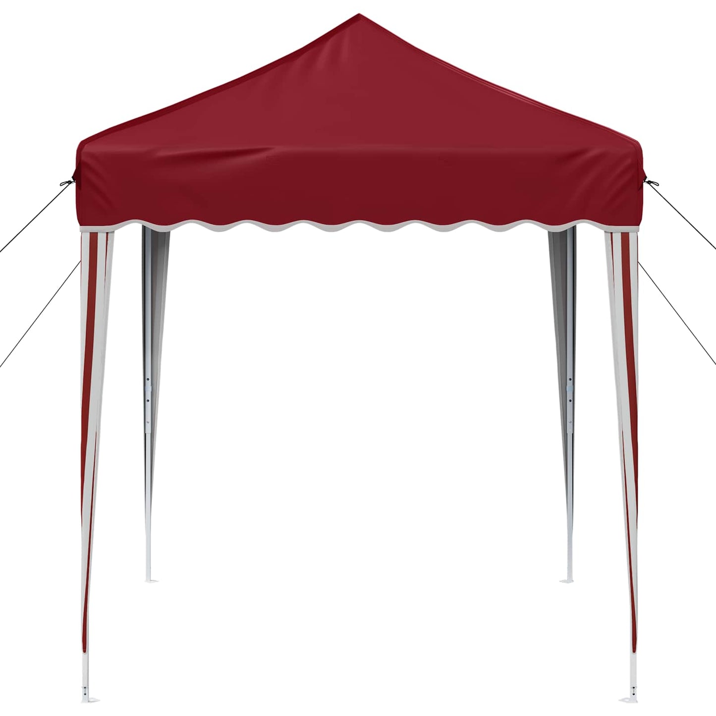 Pop-up Feesttent Bordeauxrood 195 x 195 x 245 cm Oxford Stof