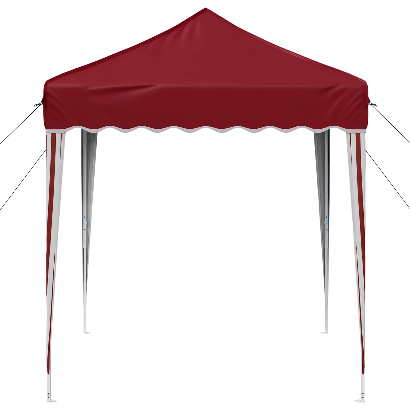 Pop-up Feesttent Bordeauxrood 195 x 195 x 245 cm Oxford Stof