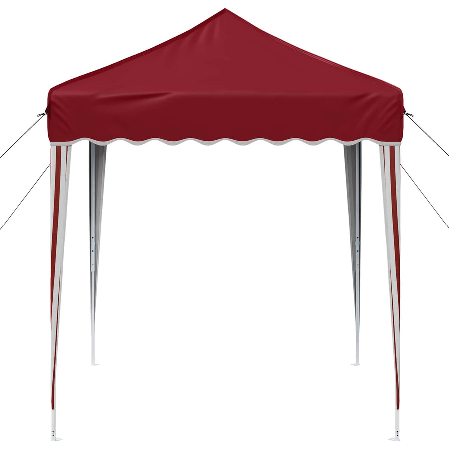 Pop-up Feesttent Bordeauxrood 195 x 195 x 245 cm Oxford Stof