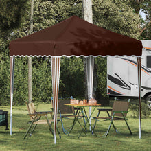 Pop-up Feesttent Bruin 195 x 195 x 245 cm