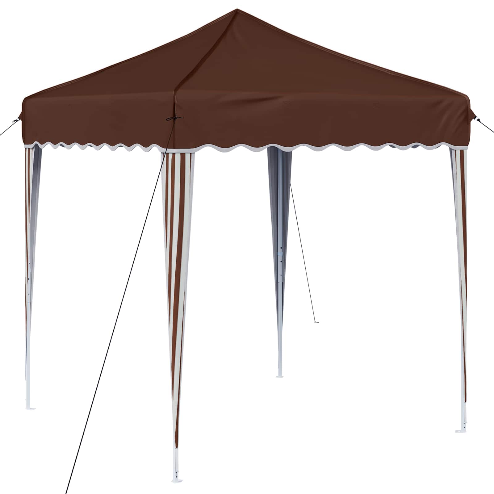 Pop-up Feesttent Bruin 195 x 195 x 245 cm