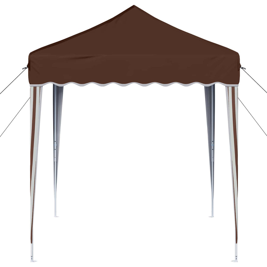 Pop-up Feesttent Bruin 195 x 195 x 245 cm