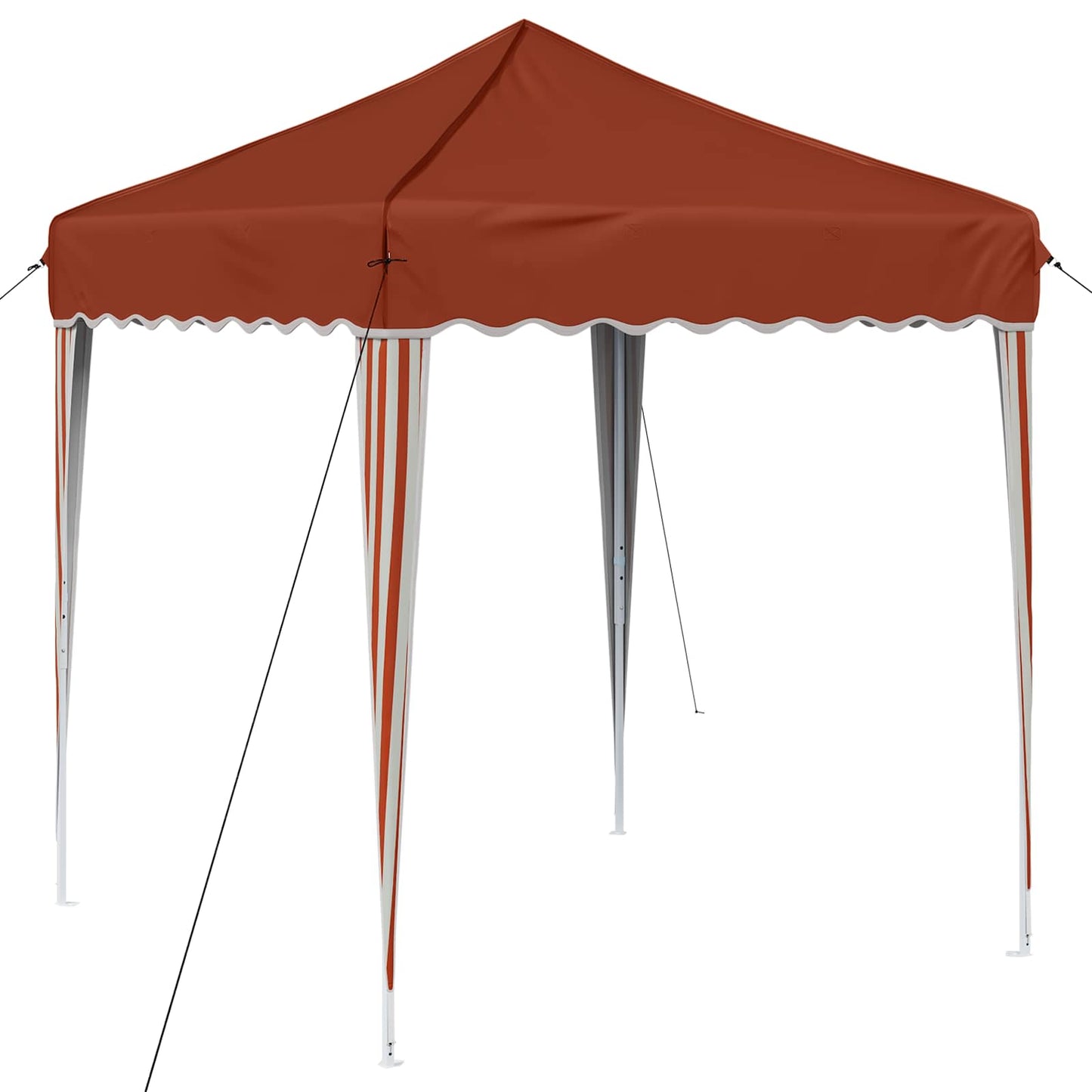 Pop-up Feesttent Terracotta 195 x 195 x 245 cm Oxford Stof