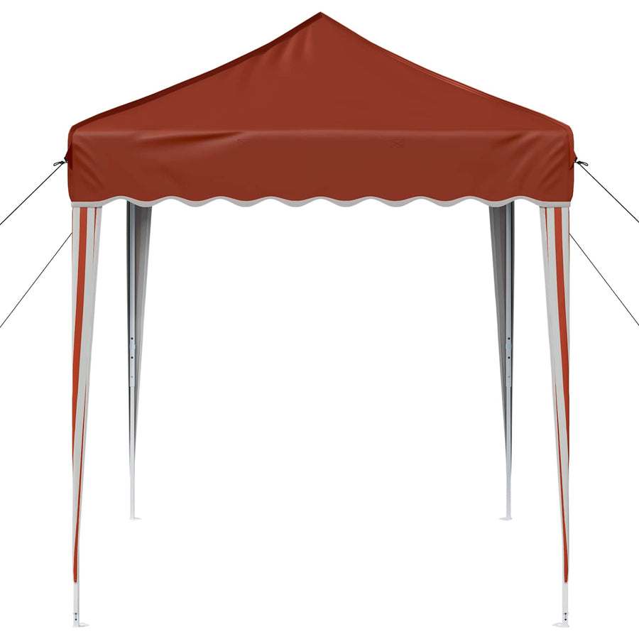 Pop-up Feesttent Terracotta 195 x 195 x 245 cm Oxford Stof