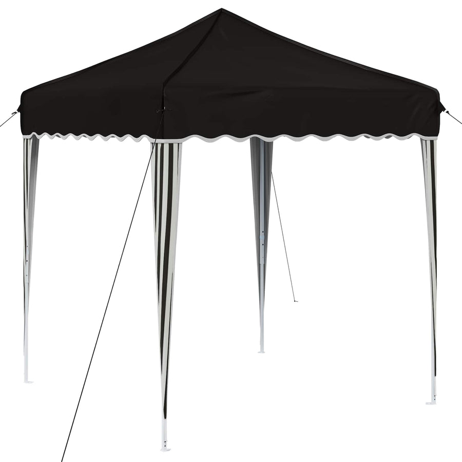 Pop-up Feesttent Zwart 195 x 195 x 245 cm Oxford Stof