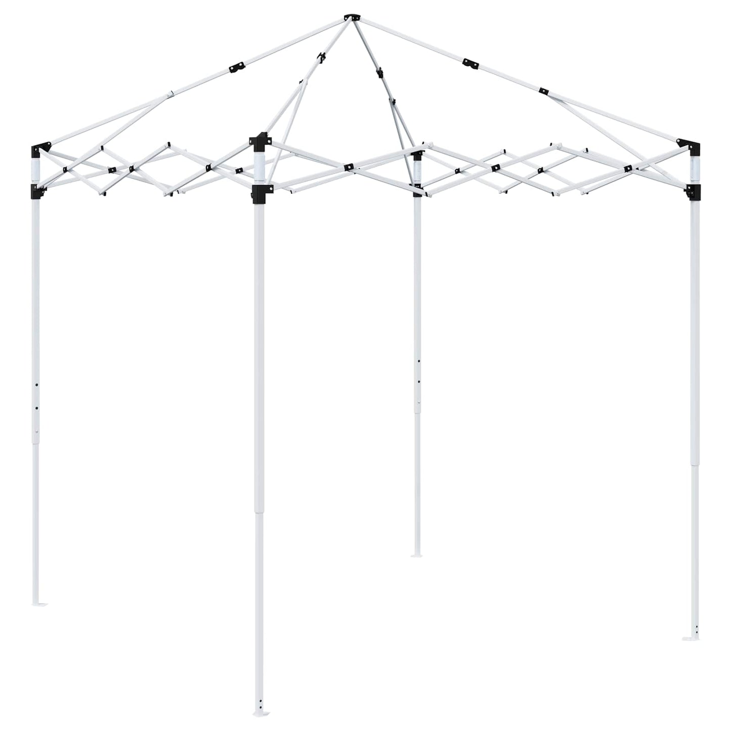 Pop-up Feesttent Zwart 195 x 195 x 245 cm Oxford Stof