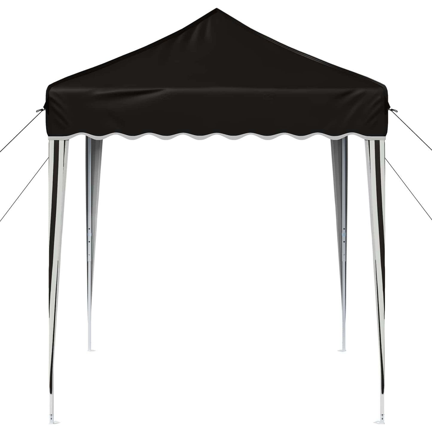 Pop-up Feesttent Zwart 195 x 195 x 245 cm Oxford Stof
