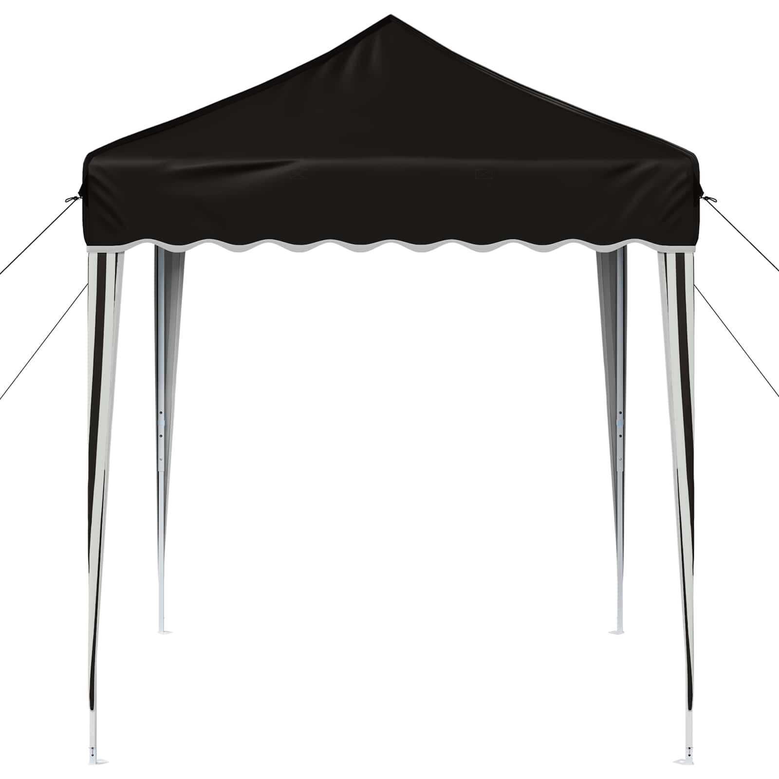 Pop-up Feesttent Zwart 195 x 195 x 245 cm Oxford Stof