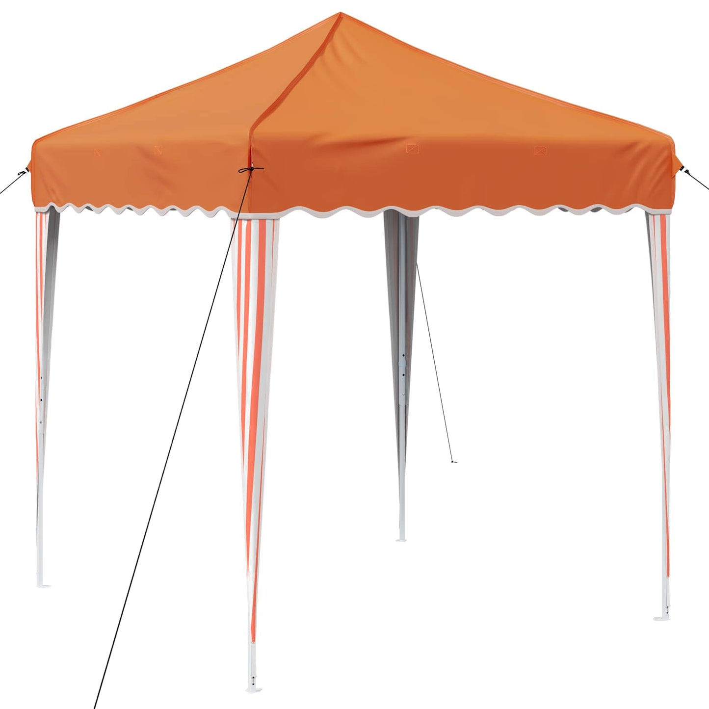Pop-up Feesttent Oranje 195 x 195 x 245 cm Oxford Stof
