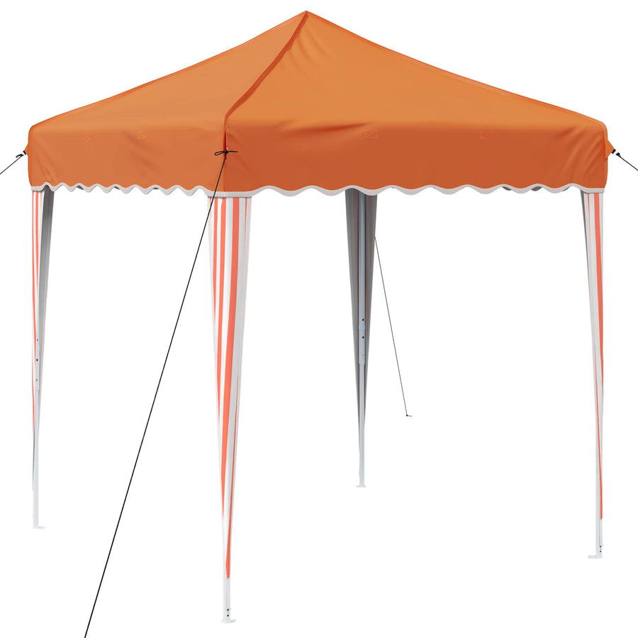 Pop-up Feesttent Oranje 195 x 195 x 245 cm Oxford Stof