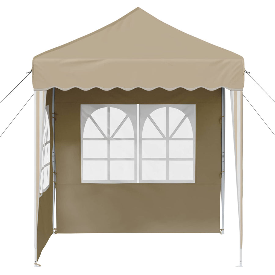 Pop-up Feesttent Crème 195 x 195 x 245 cm Oxford Stof
