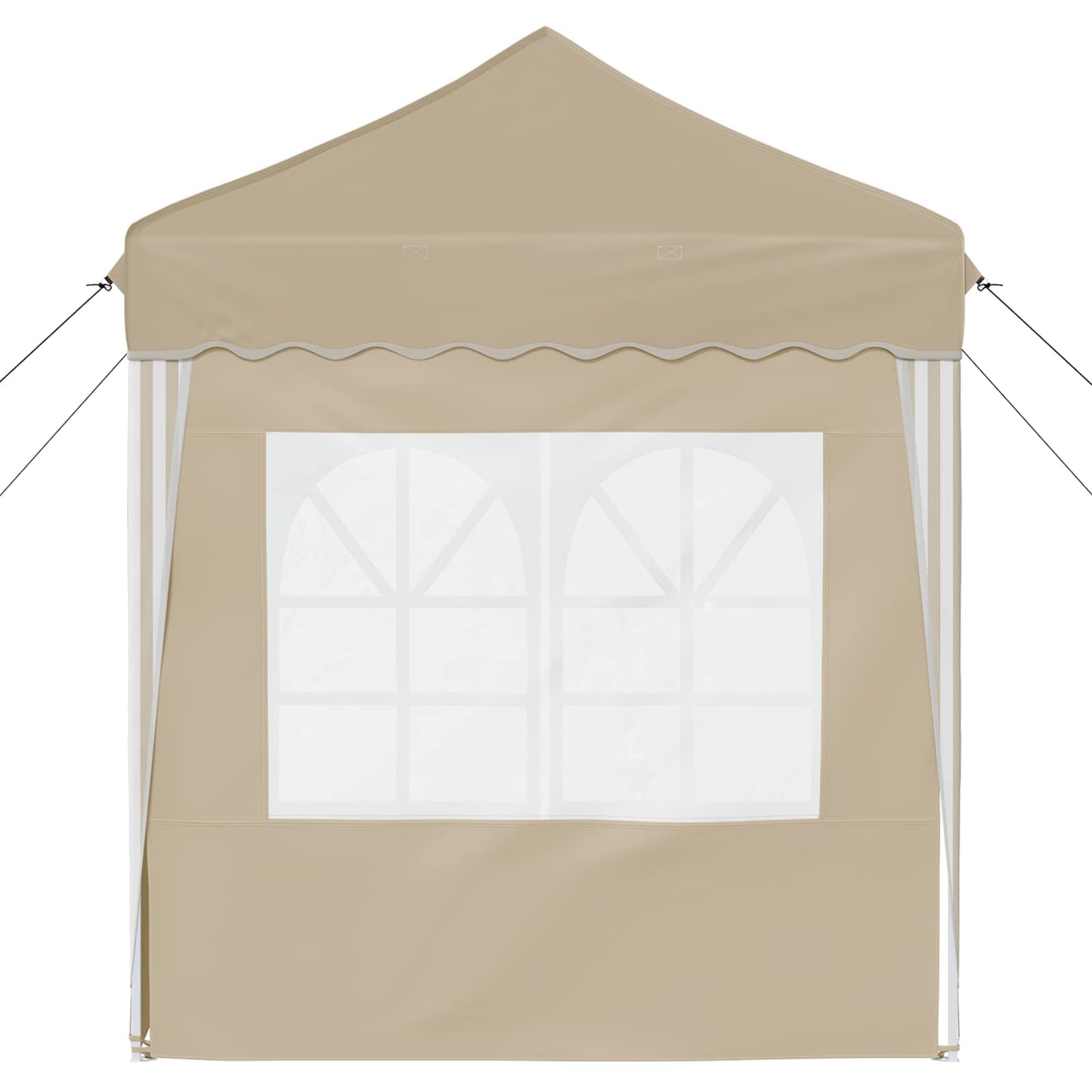 Pop-up Feesttent Crème 195 x 195 x 245 cm Oxford Stof