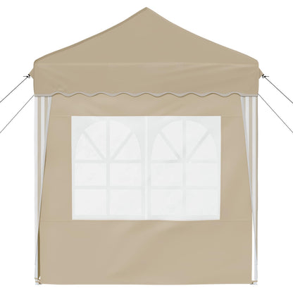 Pop-up Feesttent Crème 195 x 195 x 245 cm Oxford Stof