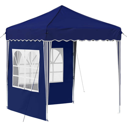 Pop-up Feesttent Blauw 195 x 195 x 245 cm Oxford Stof