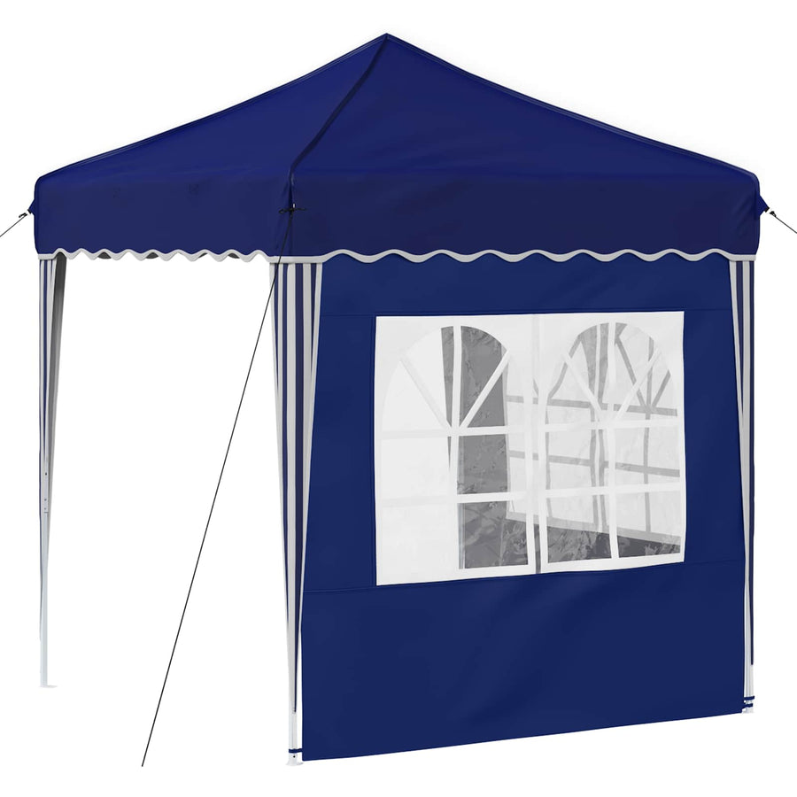 Pop-up Feesttent Blauw 195 x 195 x 245 cm Oxford Stof