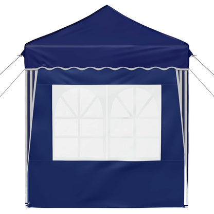 Pop-up Feesttent Blauw 195 x 195 x 245 cm Oxford Stof