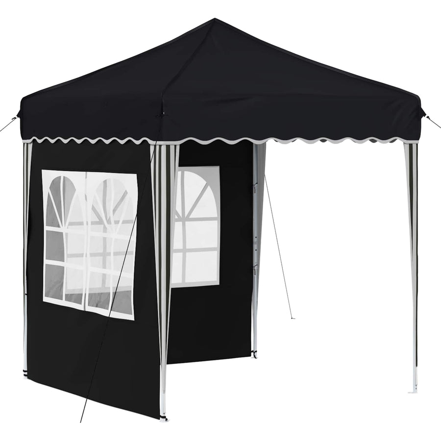 Pop-up Feesttent Antraciet 195 x 195 x 245 cm Oxford Stof