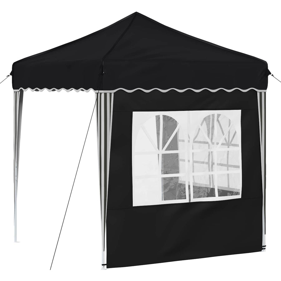 Pop-up Feesttent Antraciet 195 x 195 x 245 cm Oxford Stof