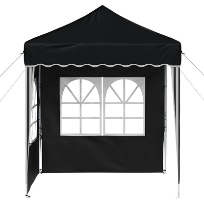 Pop-up Feesttent Antraciet 195 x 195 x 245 cm Oxford Stof