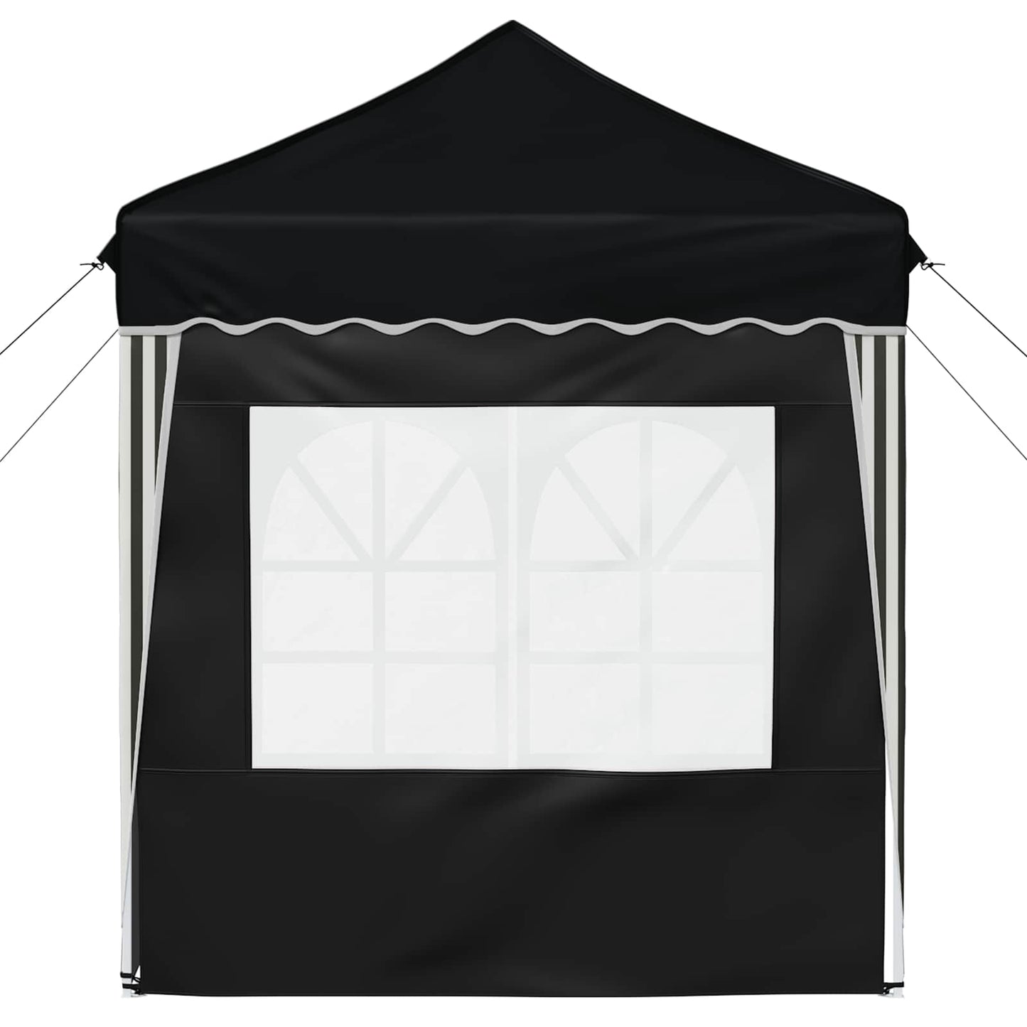 Pop-up Feesttent Antraciet 195 x 195 x 245 cm Oxford Stof