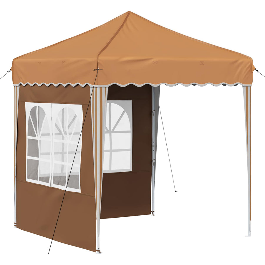Pop-up Feesttent Beige 195 x 195 x 245 cm Oxford Stof