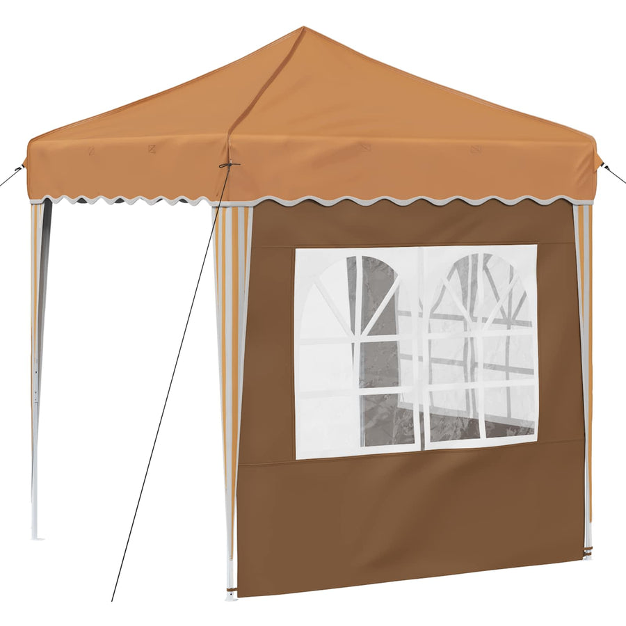 Pop-up Feesttent Beige 195 x 195 x 245 cm Oxford Stof