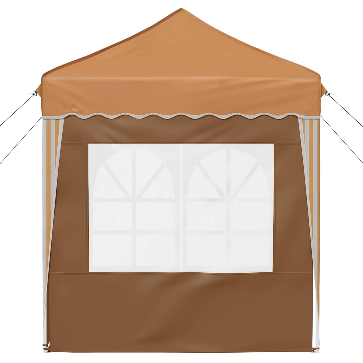 Pop-up Feesttent Beige 195 x 195 x 245 cm Oxford Stof