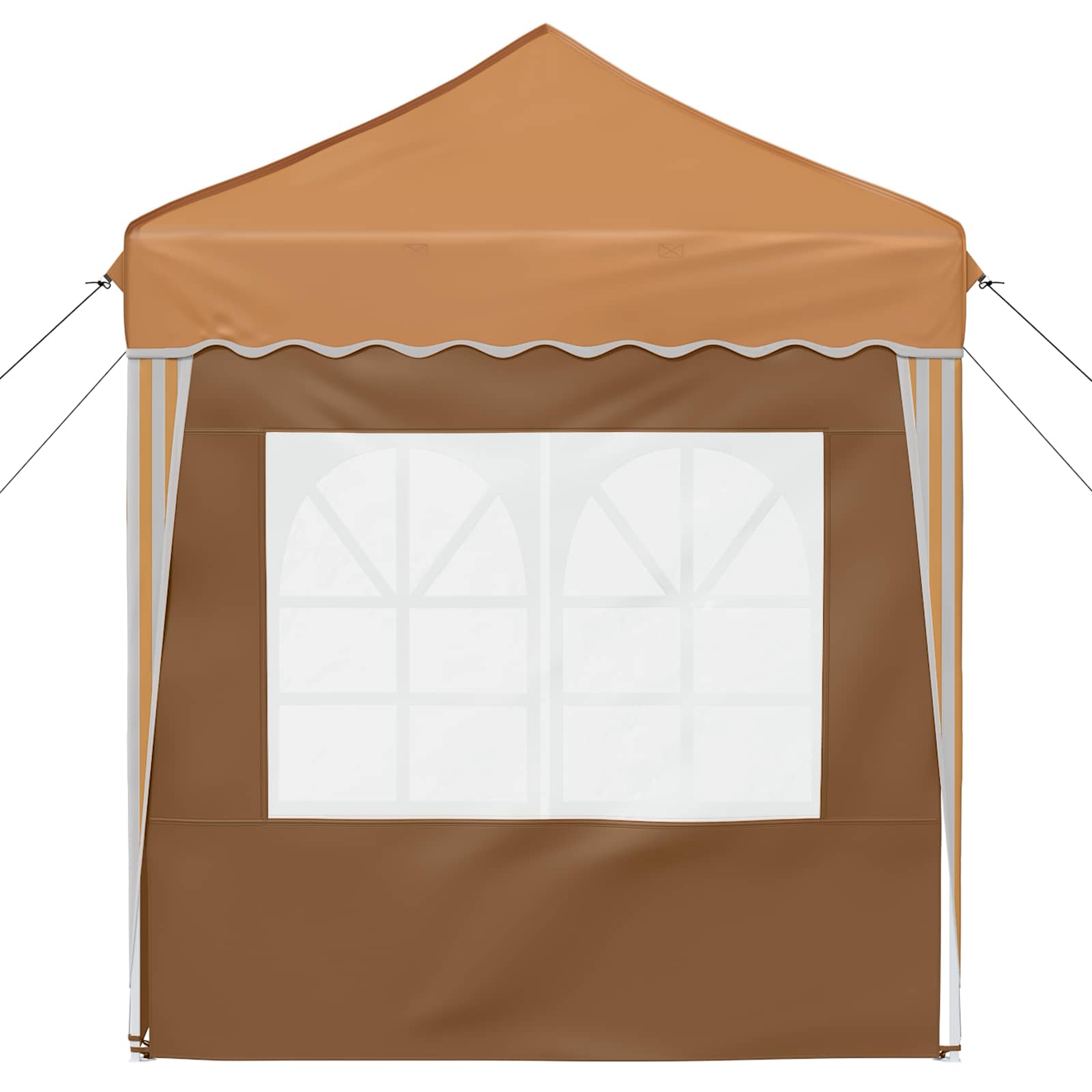 Pop-up Feesttent Beige 195 x 195 x 245 cm Oxford Stof