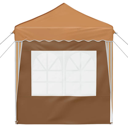 Pop-up Feesttent Beige 195 x 195 x 245 cm Oxford Stof