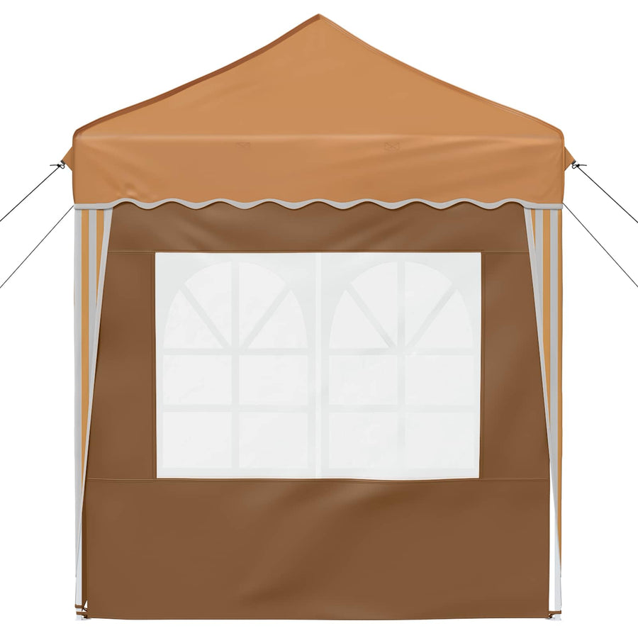 Pop-up Feesttent Beige 195 x 195 x 245 cm Oxford Stof