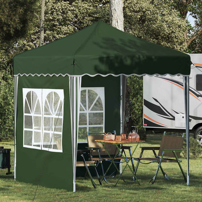 Pop-up Feesttent Groen 195 x 195 x 245 cm Oxford Stof