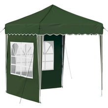 Pop-up Feesttent Groen 195 x 195 x 245 cm Oxford Stof