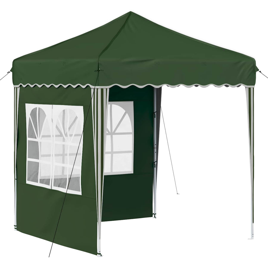 Pop-up Feesttent Groen 195 x 195 x 245 cm Oxford Stof