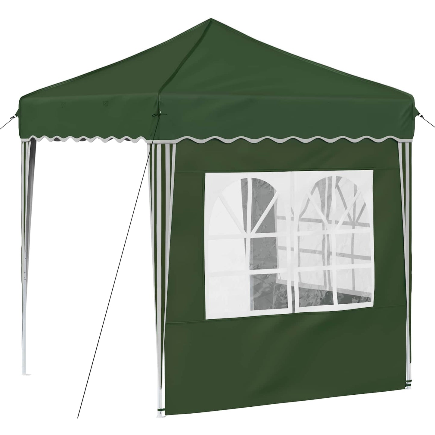 Pop-up Feesttent Groen 195 x 195 x 245 cm Oxford Stof