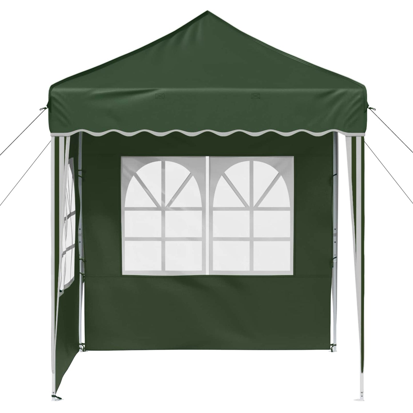 Pop-up Feesttent Groen 195 x 195 x 245 cm Oxford Stof