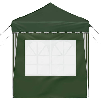 Pop-up Feesttent Groen 195 x 195 x 245 cm Oxford Stof
