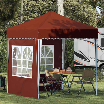 Pop-up Feesttent Terracotta 195 x 195 x 245 cm