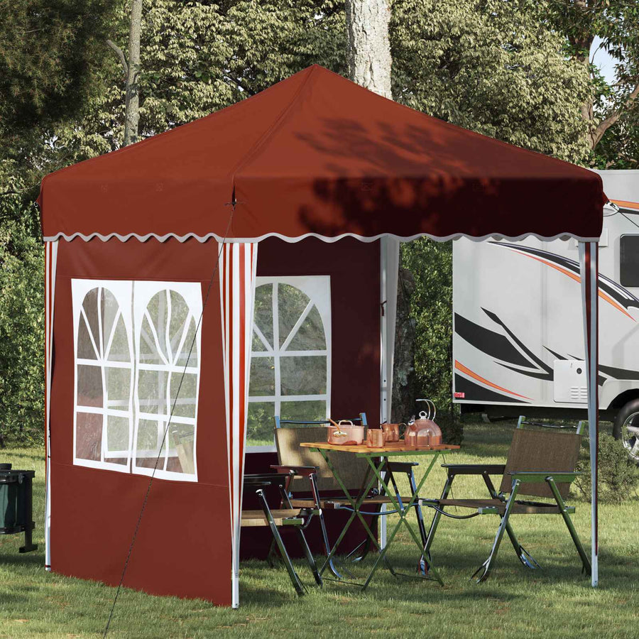 Pop-up Feesttent Terracotta 195 x 195 x 245 cm