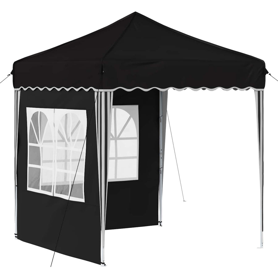 Pop-up Feesttent Zwart 195 x 195 x 245 cm