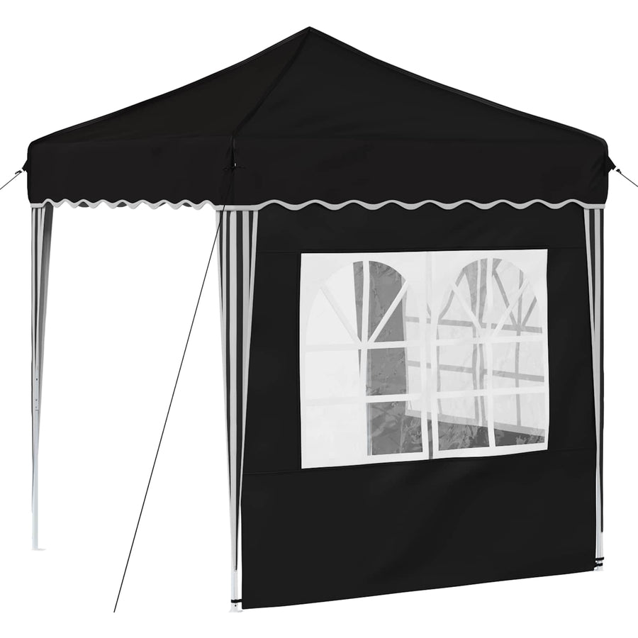Pop-up Feesttent Zwart 195 x 195 x 245 cm