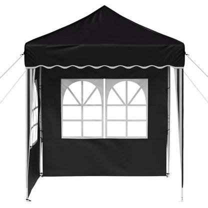 Pop-up Feesttent Zwart 195 x 195 x 245 cm