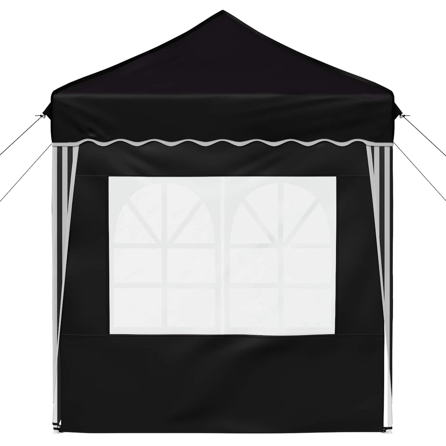 Pop-up Feesttent Zwart 195 x 195 x 245 cm