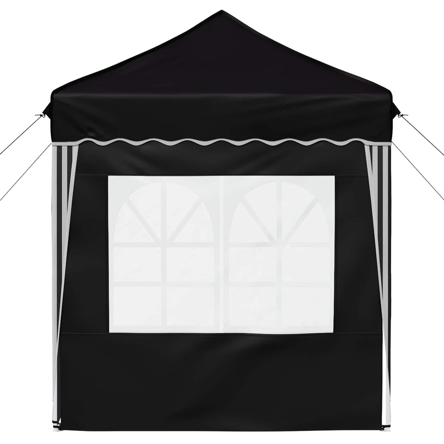 Pop-up Feesttent Zwart 195 x 195 x 245 cm