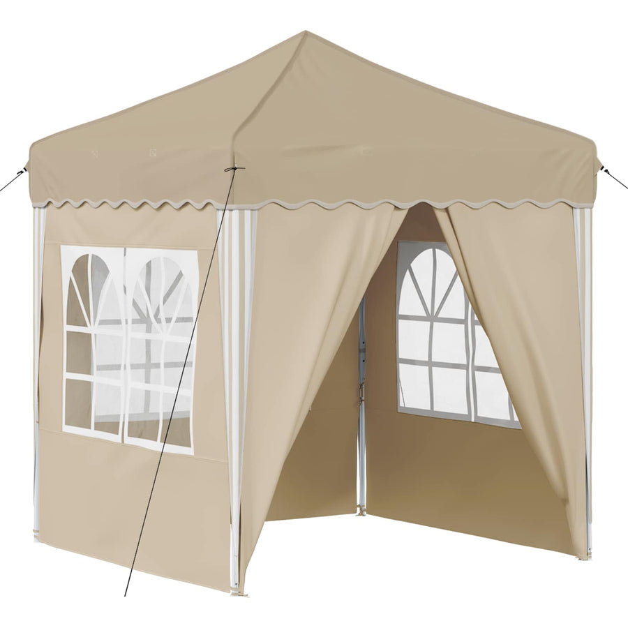 Pop-up Feesttent Crème 195 x 195 x 245 cm